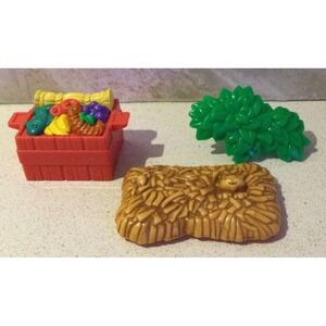 Vintage Fisher-Price Little People Farm Accessories Nativity Set‎ Replacement